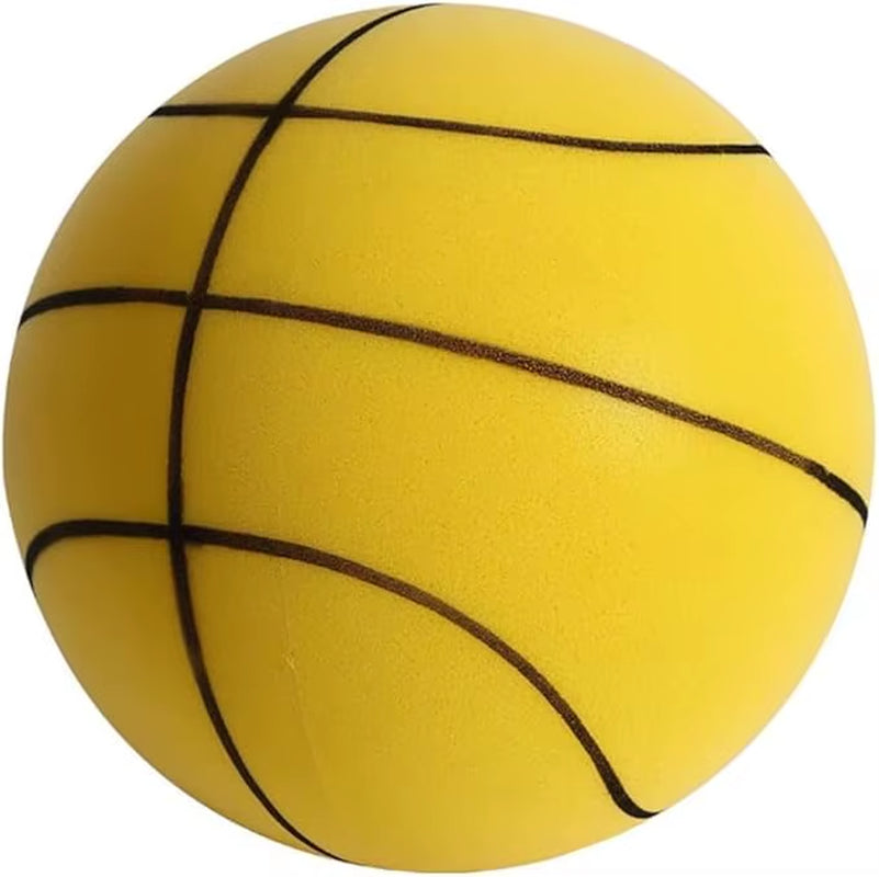 Silent Basketball,2025 Upgrade Dribble Dream Silent Basketball the Handleshh Silent Basketball Dribbling Indoor, Foam Basketball